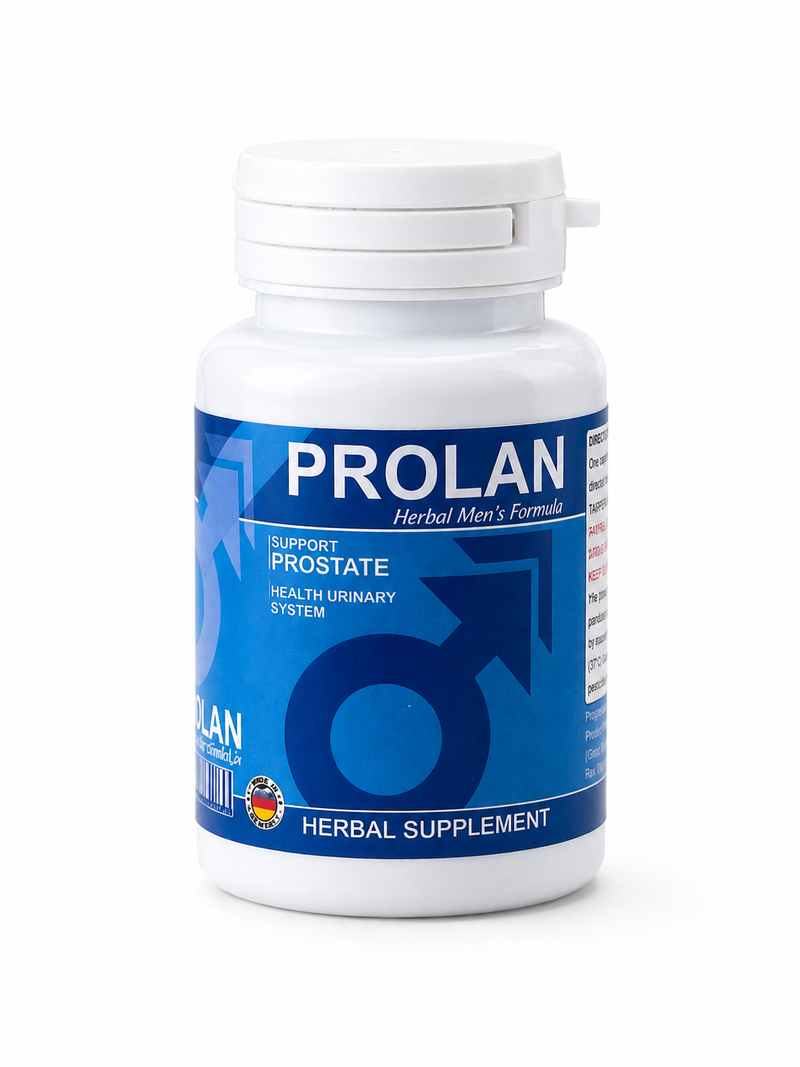 Prolan prostate medicine bottle Pakistan