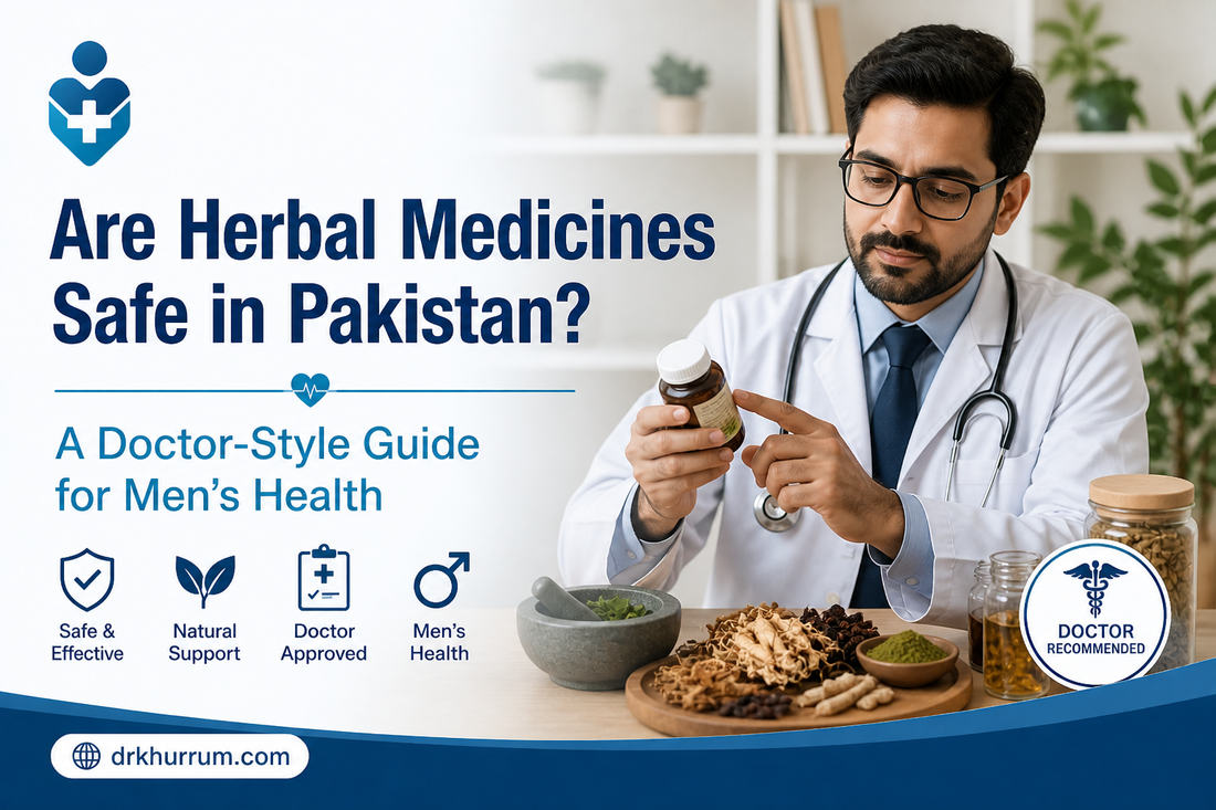 Are Herbal Medicines Safe in Pakistan? A Doctor-Style Guide for Men’s Health