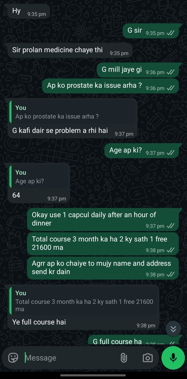 WhatsApp Review Screenshot